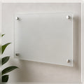 Custom Acrylic Office Door Sign clean sample product image in a bright local business setting