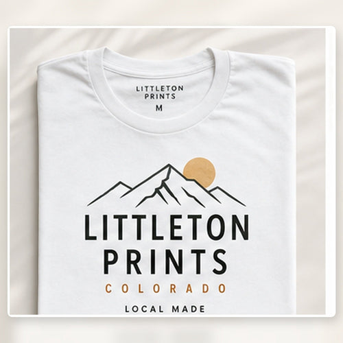 Representative custom apparel starter order image for shirts, hoodies, hats, and branded team gear