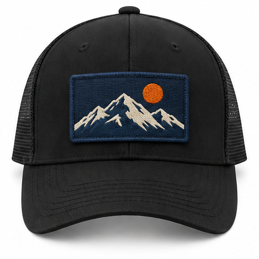 Richardson 112 Embroidered Patch Hat — illustrative finish example